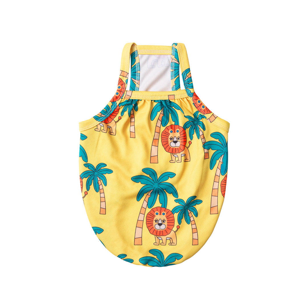 andblank Tropical Lion Bug Guard Cooling Sleeveless