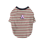 andblank A Stitch SoftWarm Stripe Short Sleeve : Green