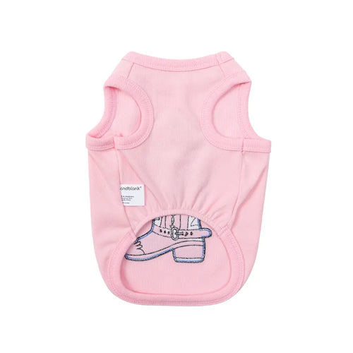 andblank Jelly Phant Western Sleeveless : Pink
