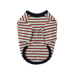 andblank A Stitch SoftWarm Stripe Short Sleeve : Green