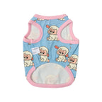 andblank Iconic Woolie Sleeveless : Sky Blue