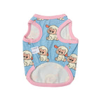 andblank Iconic Woolie Sleeveless : Sky Blue