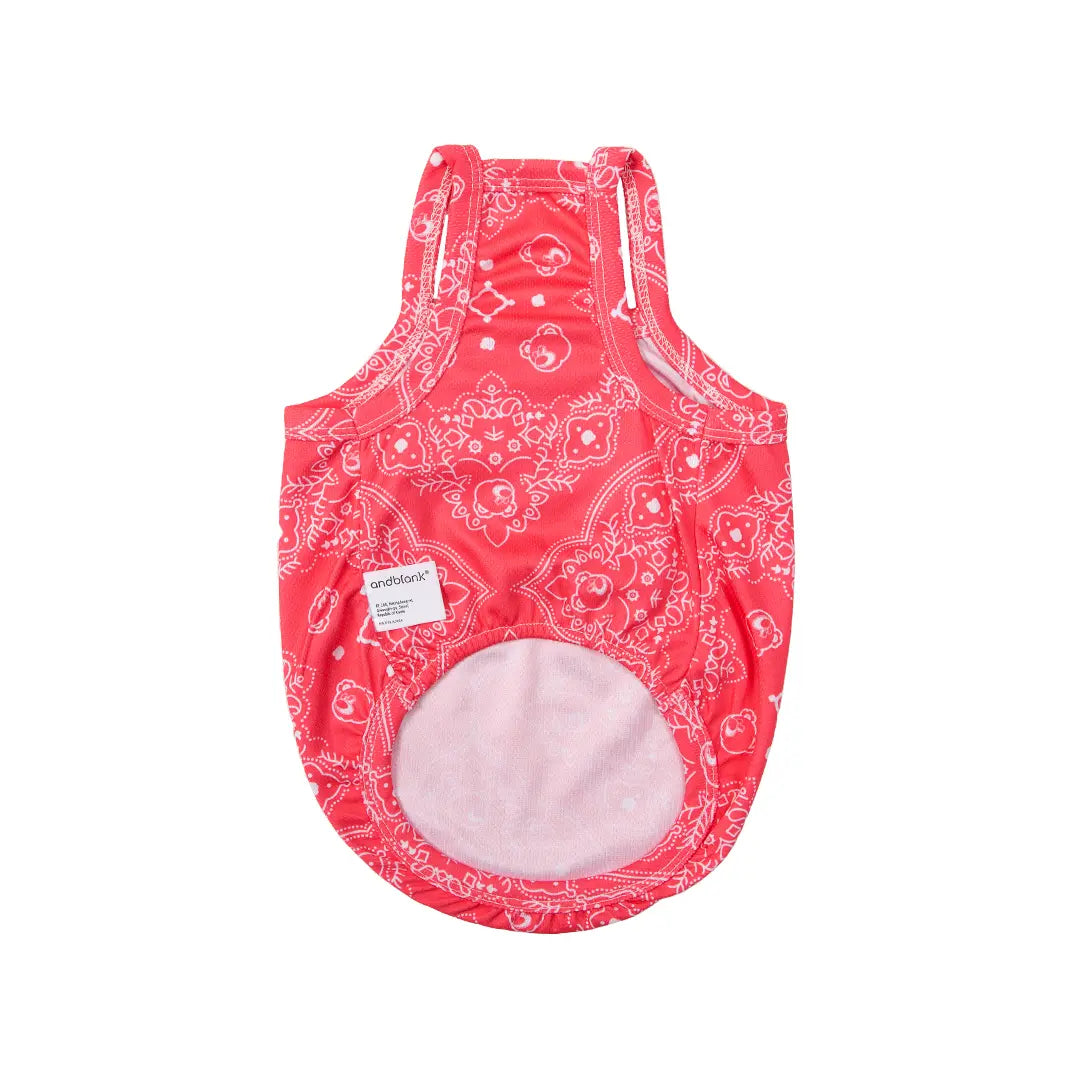 andblank Joy Bear Bandana Bug Guard Cooling Sleeveless