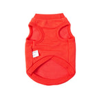 andblank Joy Bear Sleeveless Sweatshirt: Tangerine