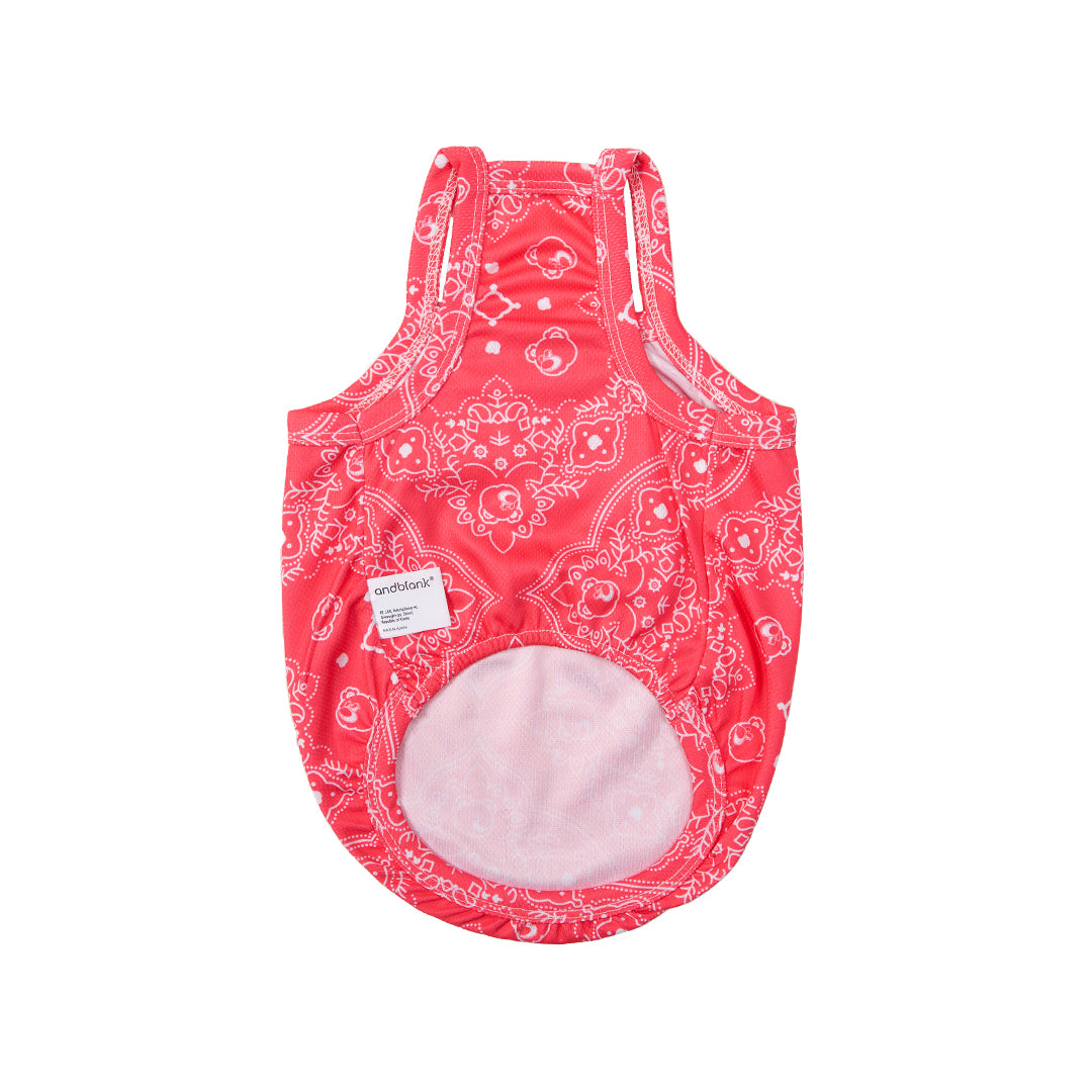 andblank Joy Bear Bandana Bug Guard Cooling Sleeveless