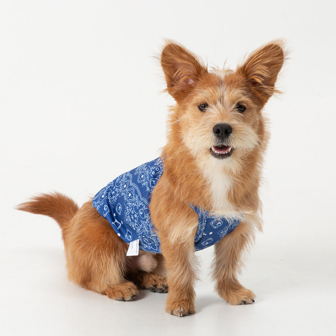 andblank Joy Bear Bandana Bug Guard Cooling Sleeveless
