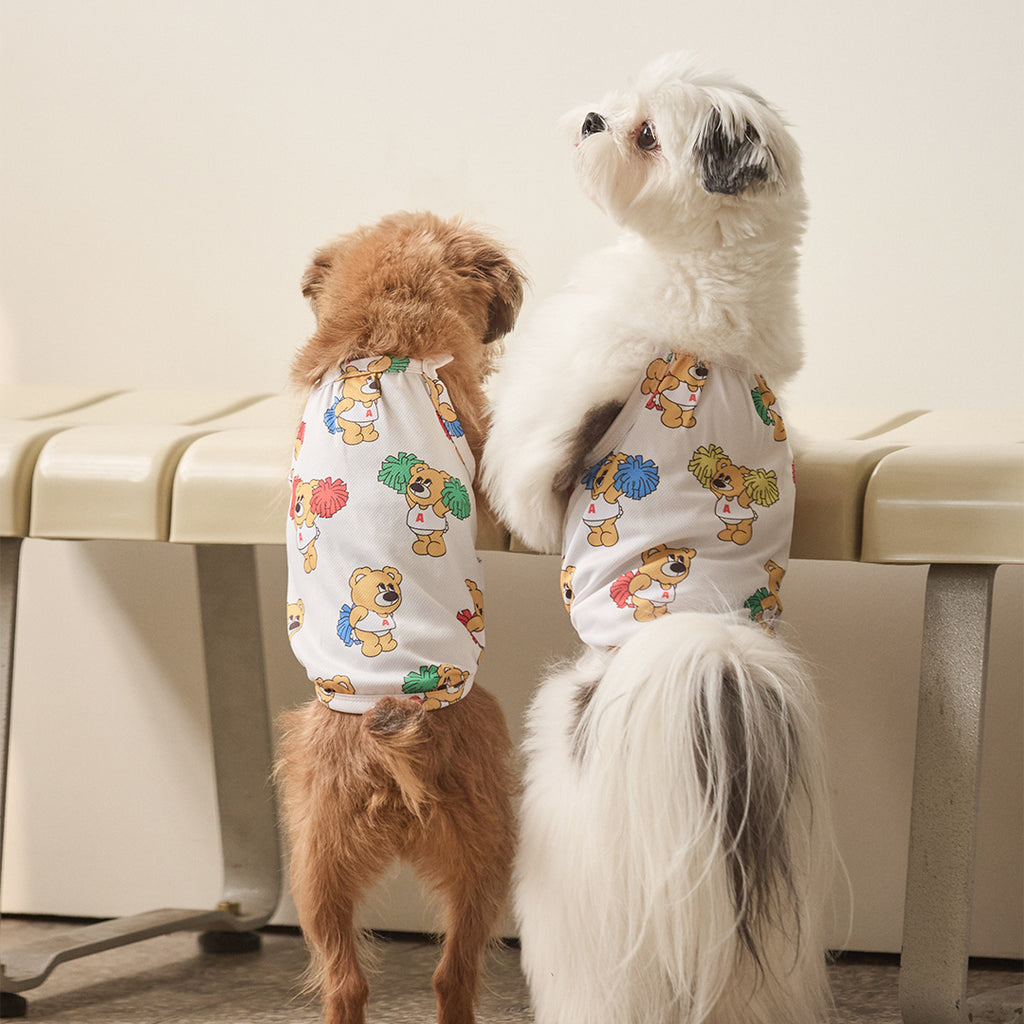 andblank Cheer-up Joy Bear Bug Guard Cooling Sleeveless