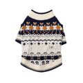 [andblank X urago] Jacquard Nordic Knit: Ivory