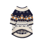 [andblank X urago] Jacquard Nordic Knit: Ivory