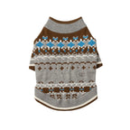 [andblank X urago] Jacquard Nordic Knit: Grey