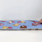 andblank Joy Bear Stripe Reversible Cool Mat