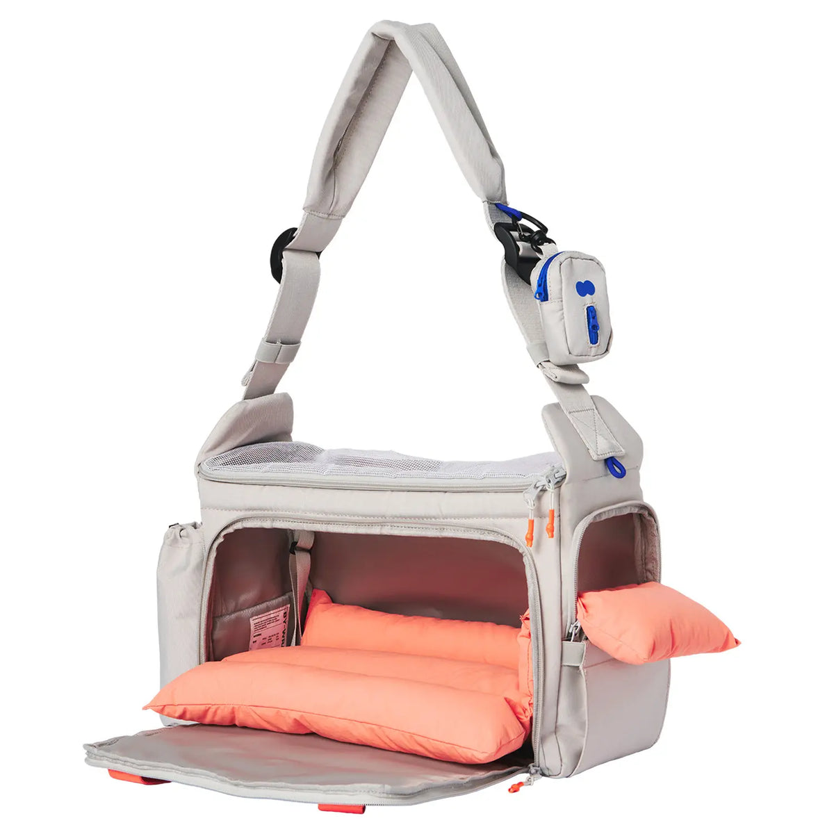 munikund BY-WRAP BAG + CUSHION - Ivory