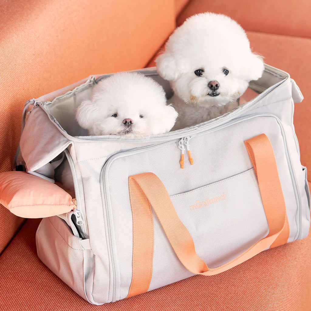 munikund BY-WRAP BAG + CUSHION - Ivory