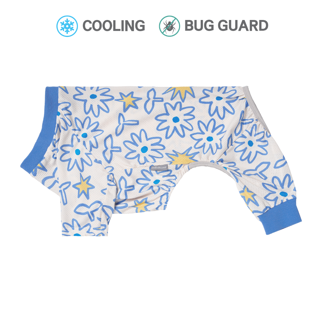 munikund Bug Guard All-In-One (Bloom Blue & Candy Orange)