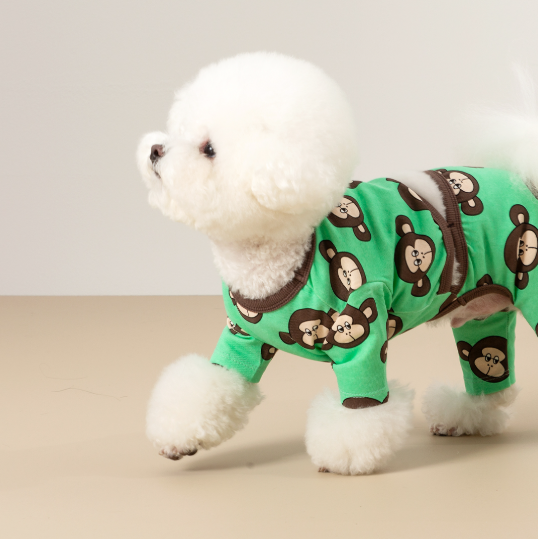 andblank Peanut Monkey Romper