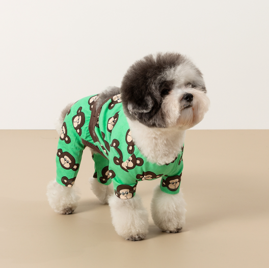 andblank Peanut Monkey Romper