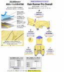 munikund Rain Runner Pro Overall (Yellow)